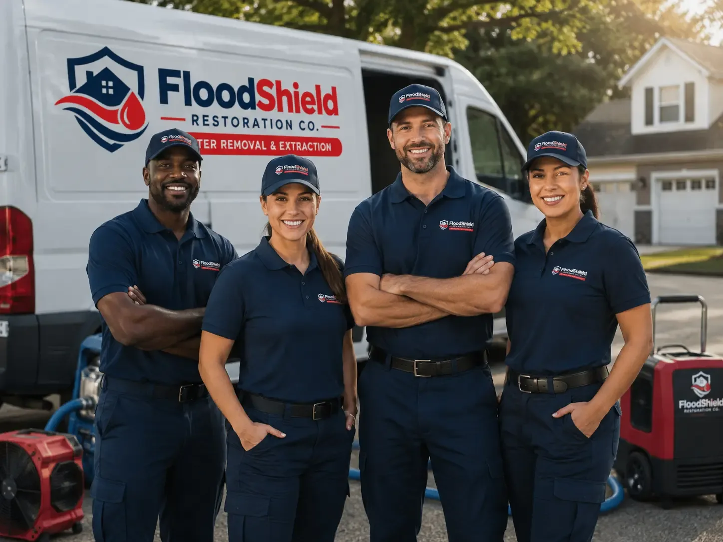 Flood Damage Restoration company in Lowber, PA