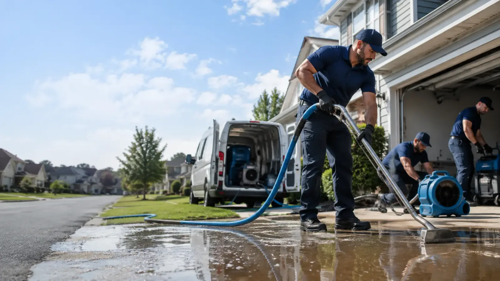 Flood Damage Restoration in Lowber, PA